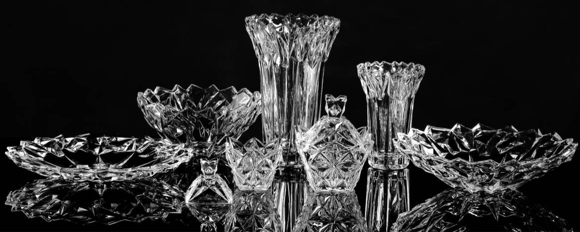 Crystal glassware