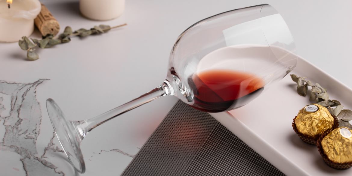 Chardonnay white wine glass