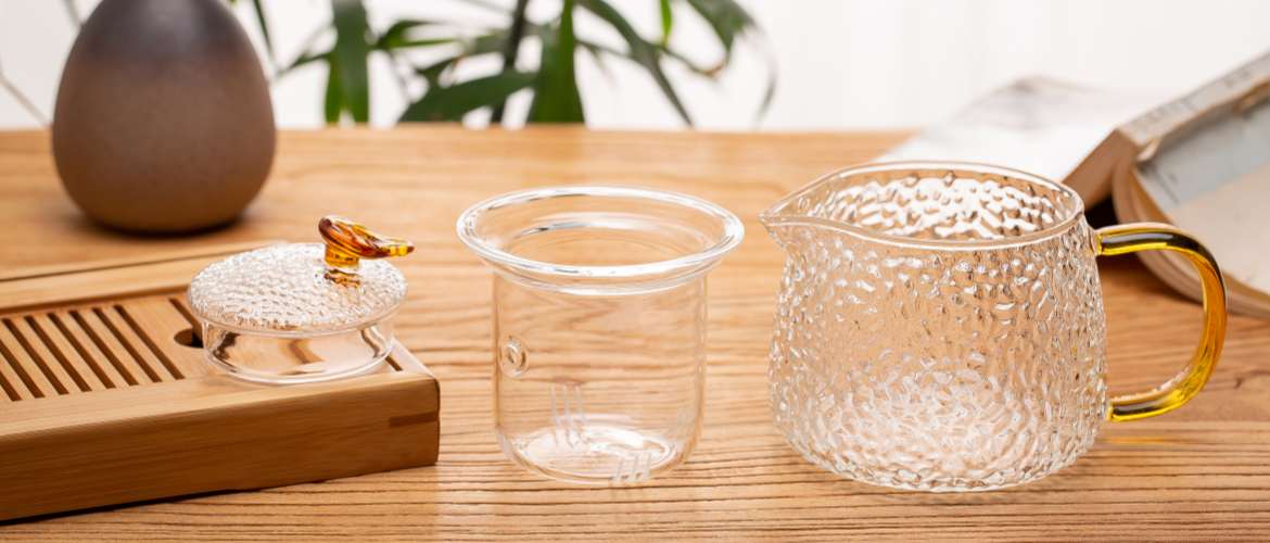 glass teapot