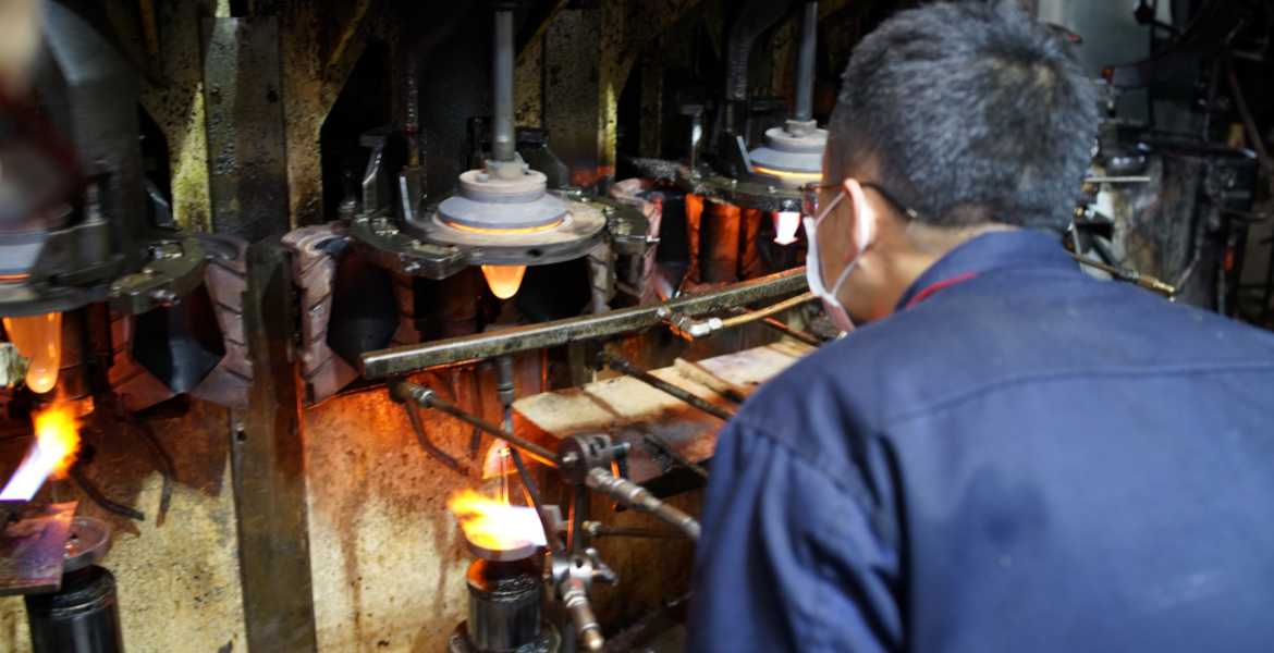 China Glass cup Factory