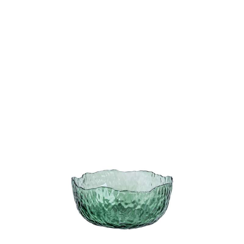 green glass salad bowl