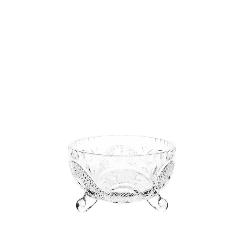 clear glass candy jar