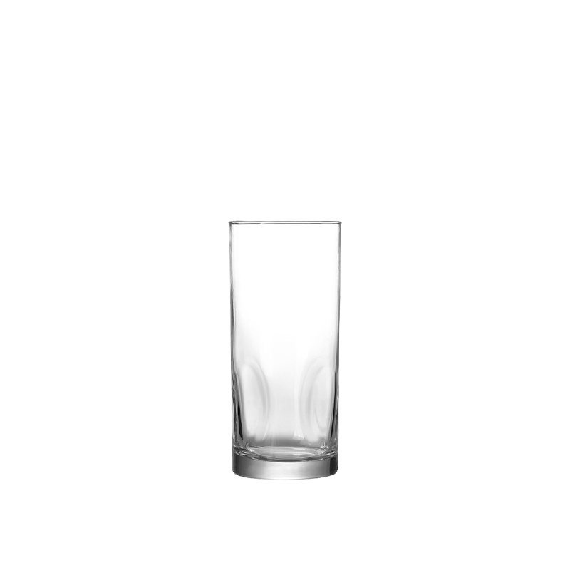 clear glass tumbler