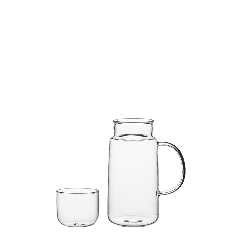 Borosilicate Glass Mug with Lid