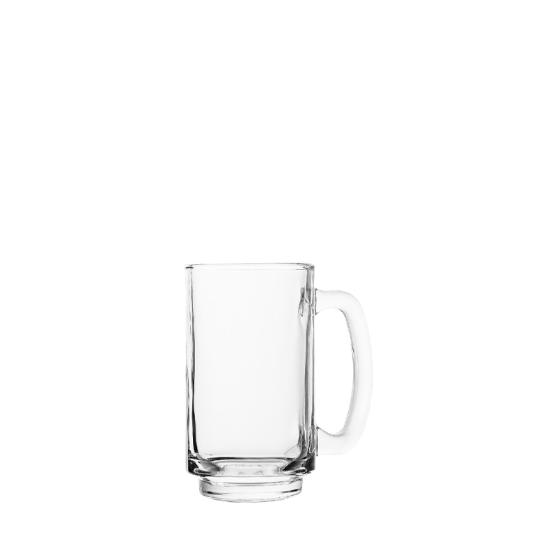 wholesale glass beer mugs 390ml
