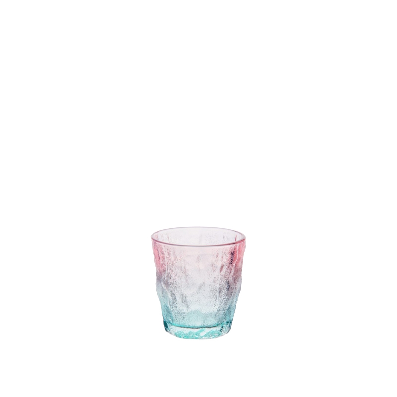 gradient glass tumbler