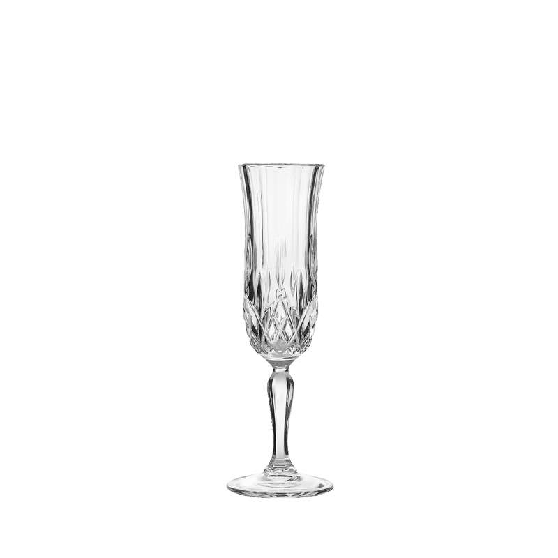 crystal champagne flute