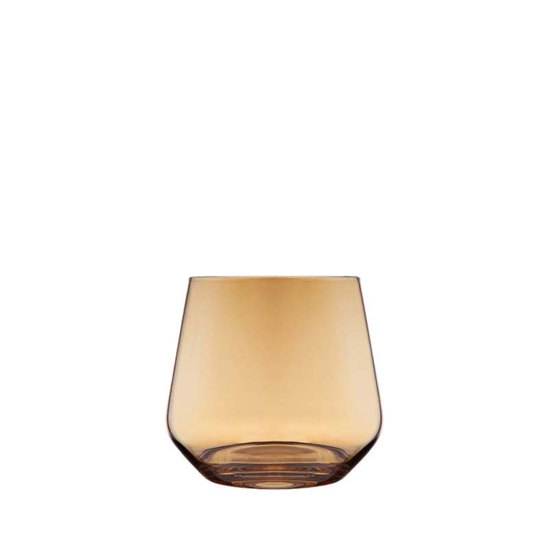 amber whisky tumbler