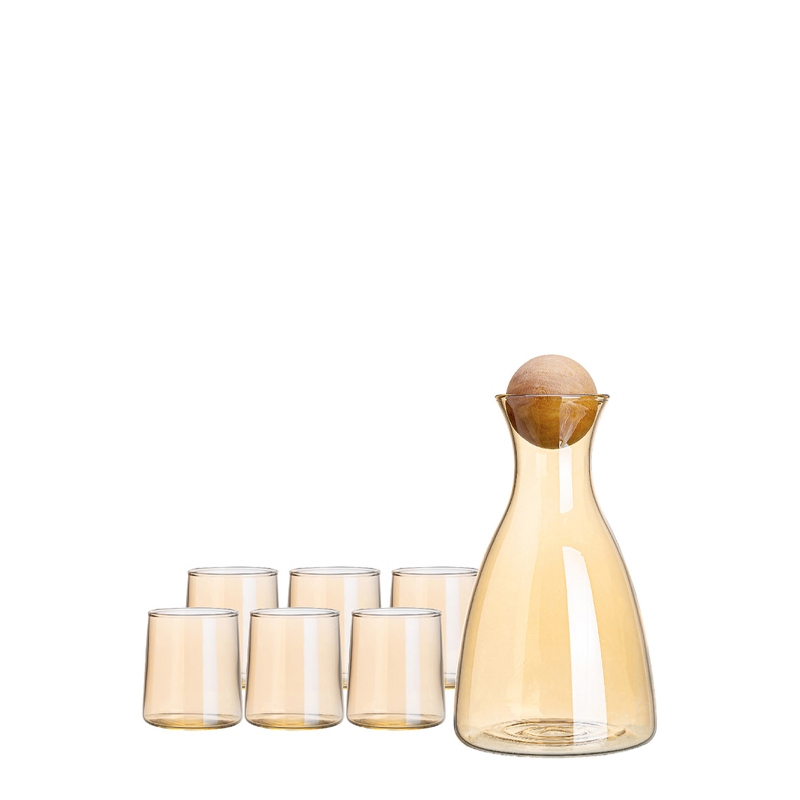 borosilicate water jug set