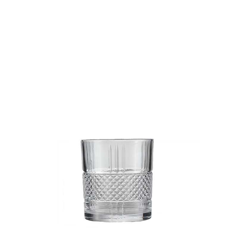 Xinghuo Glass produces transparent, vintage-style diamond-patterned whisky glasses with a thickened base and classic grid pattern. Suitable for bars, restaurants, and home use, these whisky glasses are available for B2B wholesale and OEM/ODM customization