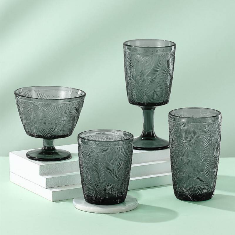 Grey Glass Tumblers