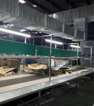 Borosilicate glass packaging workshop