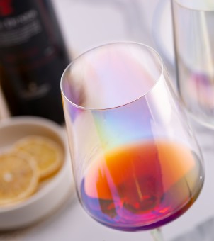 XHS83CD43XC beadless laser cold-cut thin rim smooth lip contact wine tasting