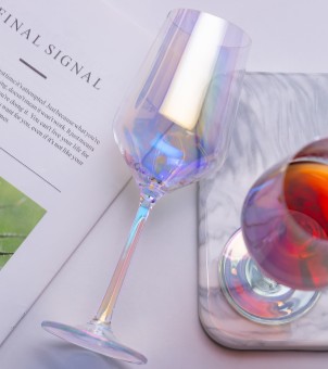 XHS83CD43XC lead-free high-clarity crystal wine glass optical clarity and chime