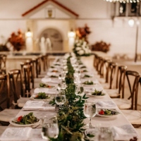 Xinghuo Glass stemware at catering and banquet event