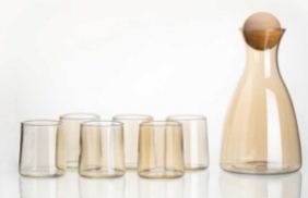 XHGPH59 1700ml pitcher with 6 glass cups set