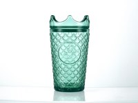 XHKB178 thick-walled 410g soda-lime glass tumbler reinforced 65mm base