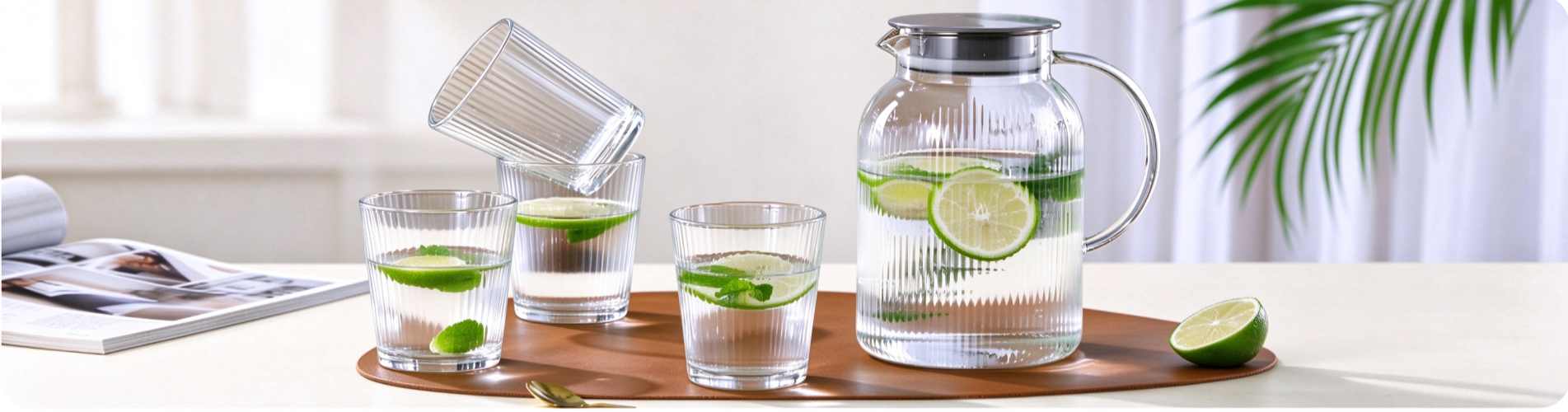 Glass Jug / Glass Pitcher