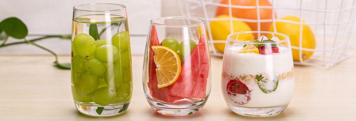 XINGHUO Glass stemless drinking glasses